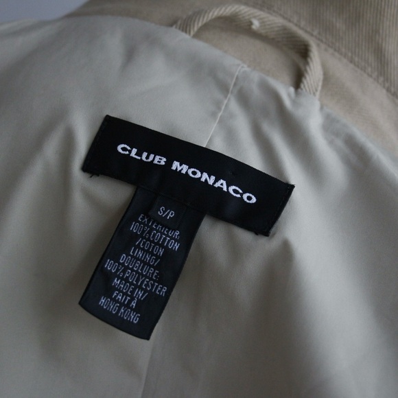 1990’s Club Monaco Cotton Day Jacket - Picture 7 of 7